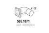 RENAULT 5000952836 Exhaust Pipe